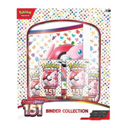 Pokémon TCG Scarlet & Violet 151 Binder Collection – Case Pack