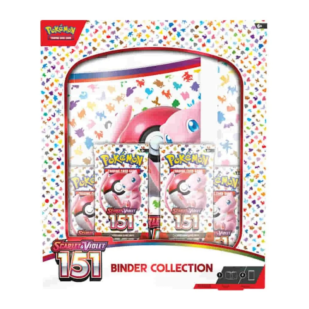 Pokémon TCG Scarlet & Violet 151 Binder Collection – Case Pack Pokémon TCG Scarlet & Violet 151 Binder Collection – Case Pack