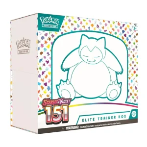 Pokémon TCG Scarlet & Violet 151 Elite Trainer Box – Case Pack