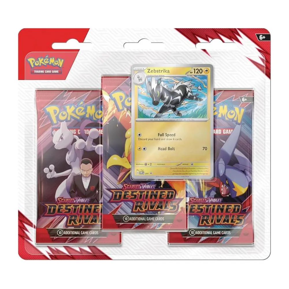 Pokémon TCG Scarlet & Violet Destined Rivals Booster Pack – Case Pack Pokémon TCG Scarlet & Violet Destined Rivals Booster Pack – Case Pack