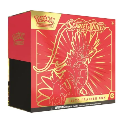 Pokémon TCG Scarlet & Violet Elite Trainer Box – Koraidon – Case Pack