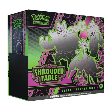 Pokémon TCG Shrouded Fable Elite Trainer Box – Case Pack