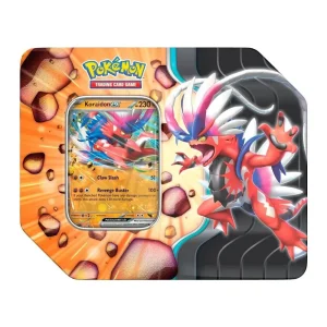 Pokémon TCG Slashing Legends Tin – Koraidon ex – Case Pack