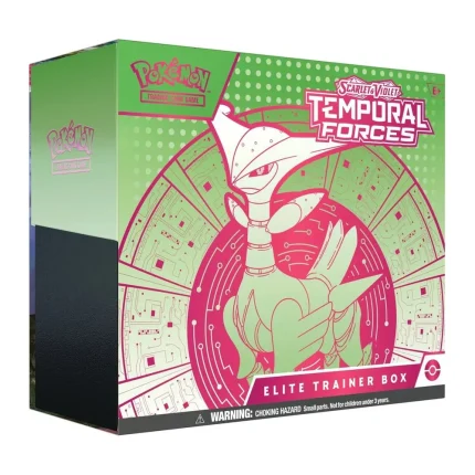 Pokémon TCG Temporal Forces Elite Trainer Box – Iron Leaves – Case Pack