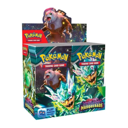 Pokémon TCG Twilight Masquerade Booster Display Box – 36 Packs – Case Pack