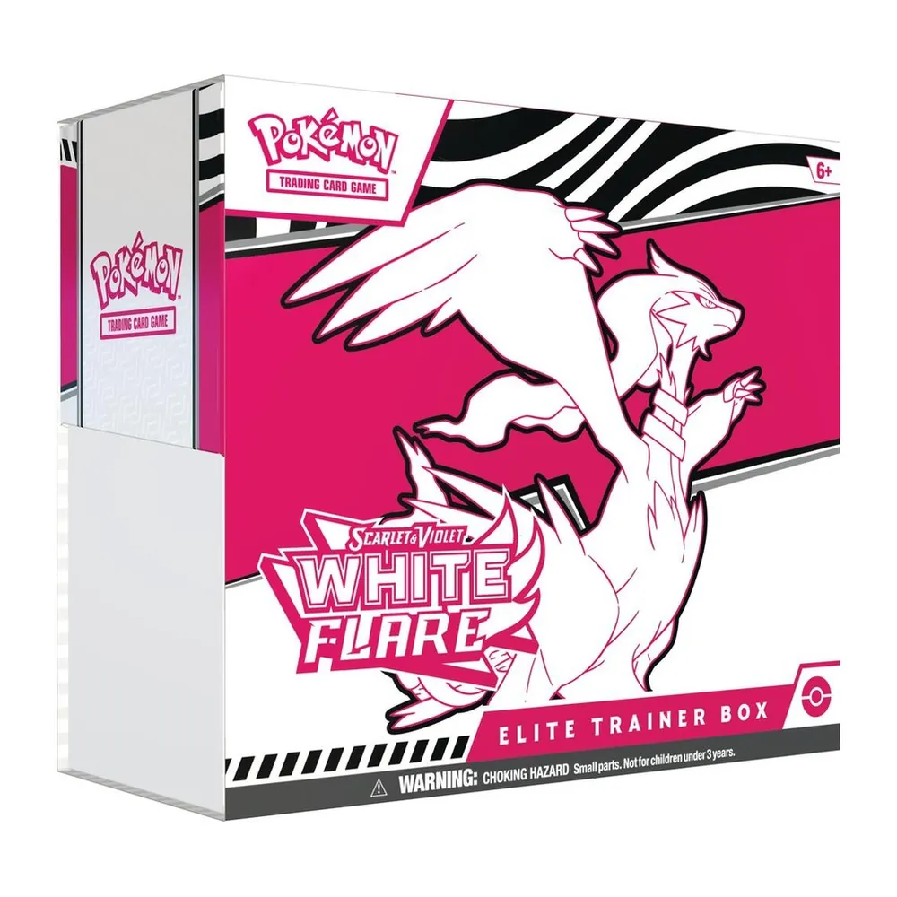 Pokémon TCG White Flare Elite Trainer Box – Case Pack Pokémon TCG White Flare Elite Trainer Box – Case Pack